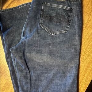 Cowgirl Tuff Women's Dark Blue Boot Cut Jeans